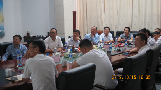 福建省證監(jiān)局副局長翁國斌一行蒞臨我司調研指導上市工作